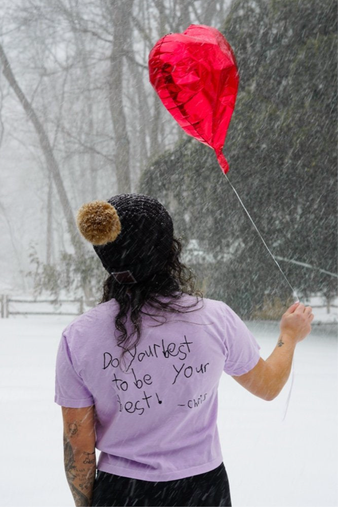 Snoopy x Hearts Boxy Tee